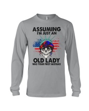 ASSUMING I'M JUST AN OLD LADY Long Sleeve Tee tile