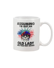 ASSUMING I'M JUST AN OLD LADY Mug tile