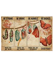 BE STRONG WHEN YOU ARE WEAK 17x11 Poster front
