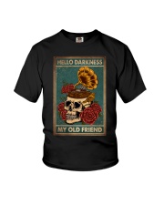 HELLO DARKNESS MY OLD FRIEND Youth T-Shirt tile