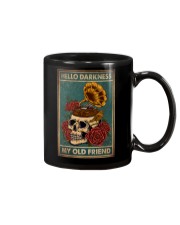 HELLO DARKNESS MY OLD FRIEND Mug tile