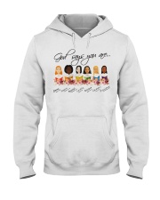 GOD SAYS YOU ARE Hooded Sweatshirt front