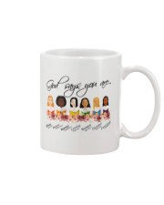 GOD SAYS YOU ARE Mug tile