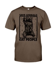 SAVE ANIMALS EAT PEOPLE Classic T-Shirt tile