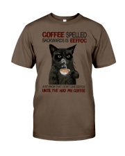 COFFEE SPELLED Classic T-Shirt tile