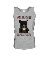 COFFEE SPELLED Unisex Tank tile