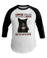 COFFEE SPELLED Baseball Tee tile