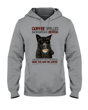 COFFEE SPELLED Hooded Sweatshirt tile