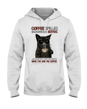 COFFEE SPELLED Hooded Sweatshirt front
