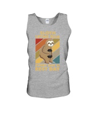 SLOTH LIFTING TEAM Unisex Tank tile