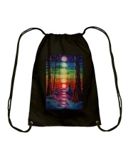 CHAKRA FOREST Drawstring Bag tile