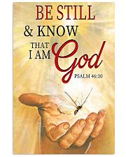 BE STILL AND KNOW THAT I AM GOD 11x17 Poster front