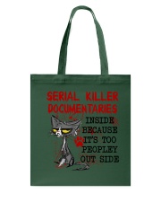 SERIAL KILLER DOCUMENTARIES Tote Bag tile