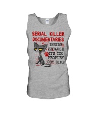 SERIAL KILLER DOCUMENTARIES Unisex Tank tile