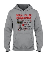 SERIAL KILLER DOCUMENTARIES Hooded Sweatshirt tile