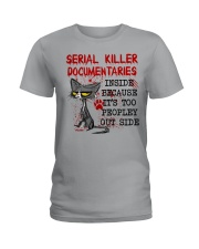 SERIAL KILLER DOCUMENTARIES Ladies T-Shirt tile