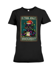 IS THIS JOLLY ENOUGH Premium Fit Ladies Tee tile