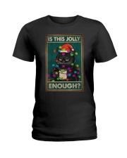 IS THIS JOLLY ENOUGH Ladies T-Shirt tile