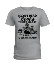 GIRL - TATTOOED BOOKWORM Ladies T-Shirt tile