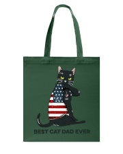 BEST CAT DAD EVER Tote Bag tile
