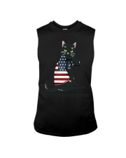 BEST CAT DAD EVER Sleeveless Tee tile