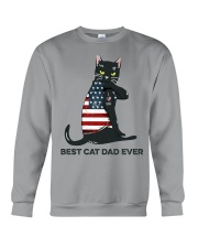BEST CAT DAD EVER Crewneck Sweatshirt tile