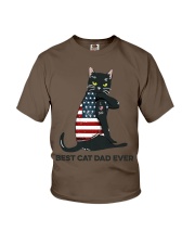 BEST CAT DAD EVER Youth T-Shirt tile