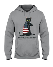 BEST CAT DAD EVER Hooded Sweatshirt tile