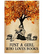 JUST A GIRL WHO LOVES BOOKS 11x17 Poster front