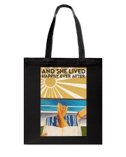 AND SHE LIVED HAPPILY EVER AFTER Tote Bag tile