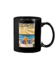 AND SHE LIVED HAPPILY EVER AFTER Mug tile