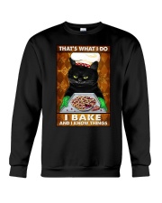 THAT'S WHAT I DO I BAKE AND I KNOW THINGS Crewneck Sweatshirt tile