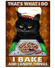 THAT'S WHAT I DO I BAKE AND I KNOW THINGS 11x17 Poster front