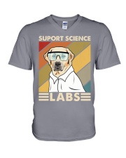 SUPPORT SCIENCE LABS V-Neck T-Shirt tile