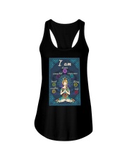 I AM DEVINE Ladies Flowy Tank tile