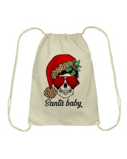 SANTA BABY Drawstring Bag tile
