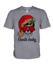 SANTA BABY V-Neck T-Shirt tile