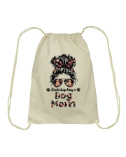 DOG MOM Drawstring Bag tile