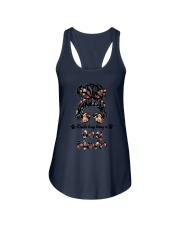 DOG MOM Ladies Flowy Tank tile