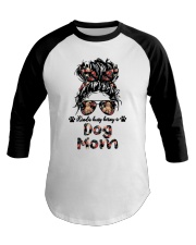 DOG MOM Baseball Tee tile