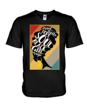 MAD HUSTLE DOPE SOUL V-Neck T-Shirt tile