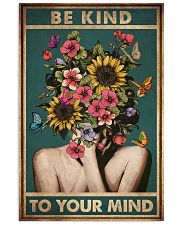 BE KIND TO YOUR MIND 11x17 Poster front