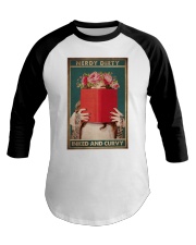 NERTY DERTY INKED AND CURVY Baseball Tee tile