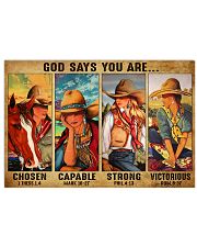 GOD SAY YOU ARE 17x11 Poster front