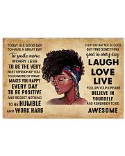 TODAY IS A GOOD DAY 17x11 Poster front