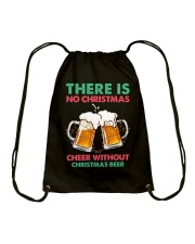 THERE IS NO CHRISTMAS Drawstring Bag tile