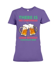 THERE IS NO CHRISTMAS Premium Fit Ladies Tee tile