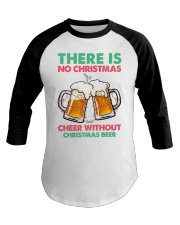 THERE IS NO CHRISTMAS Baseball Tee tile