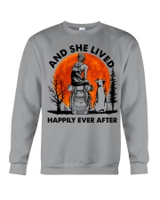 AND SHE LIVED HAPPILY EVER AFTER Crewneck Sweatshirt tile