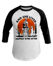 AND SHE LIVED HAPPILY EVER AFTER Baseball Tee tile